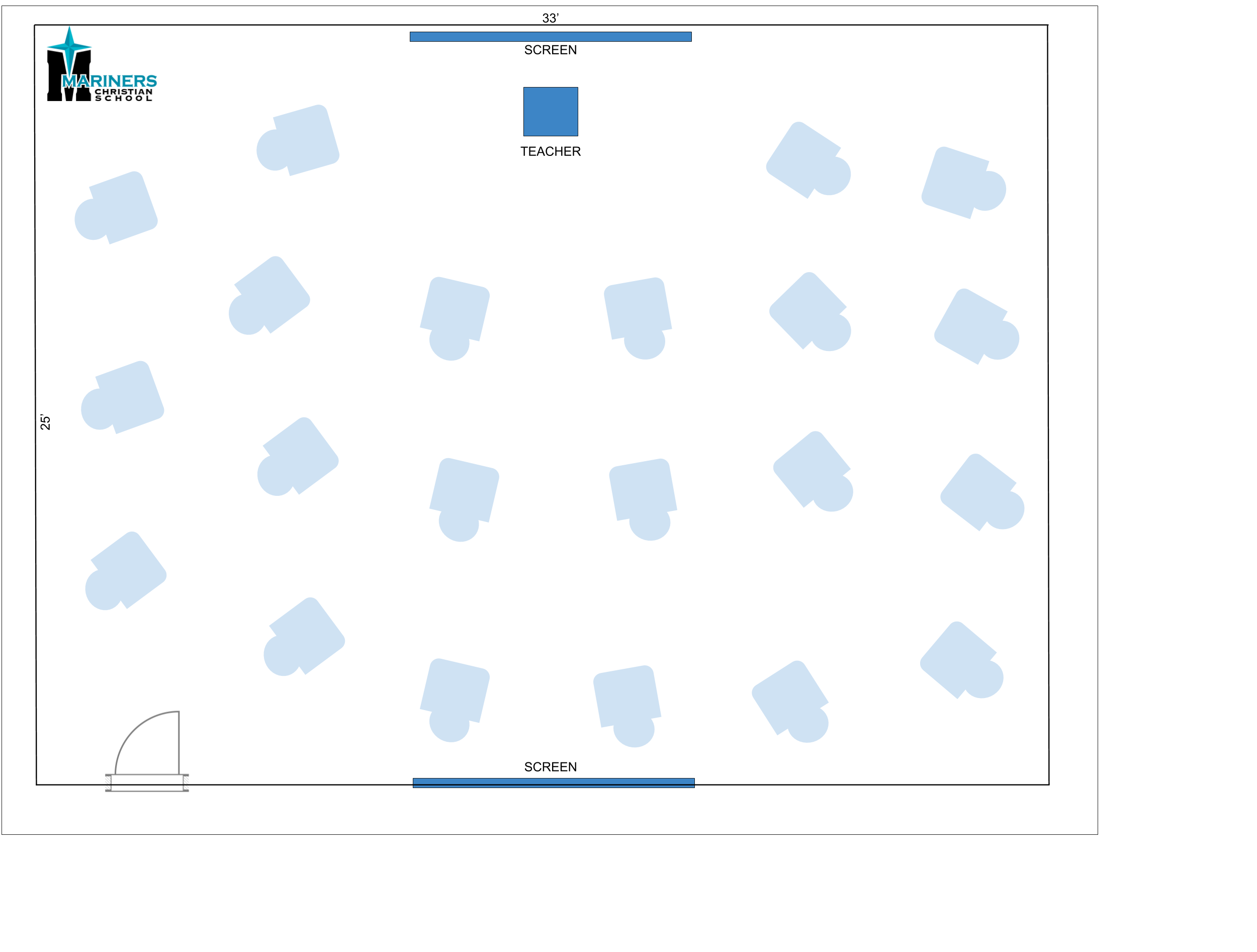 example MCS socially distanced classroom example MCS socially distanced classroom