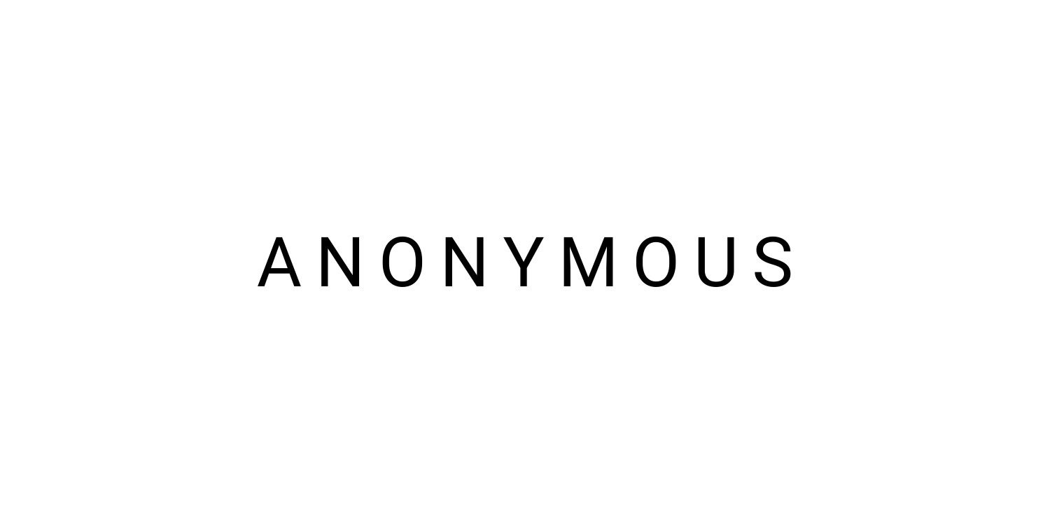 Anonymous Gala 22 Sponsor
