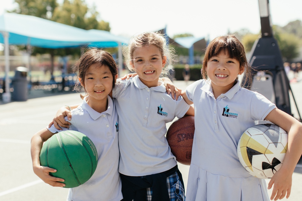 Mariners Christian School elementary girls basketball playground 202225