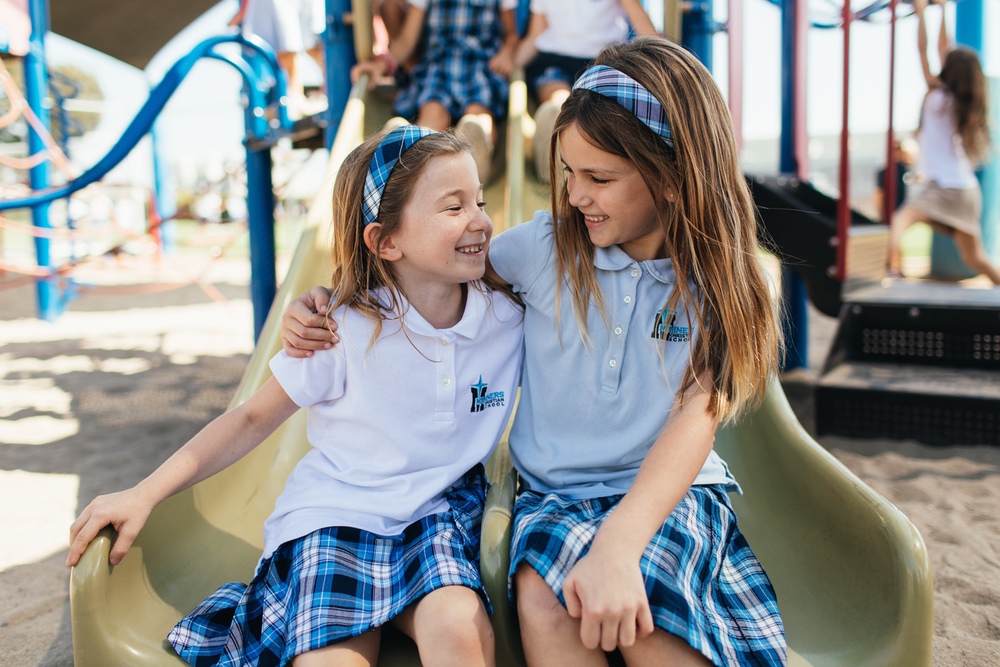 Mariners Christian School elementary girls slide 202234